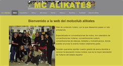 Desktop Screenshot of mcalikates.com